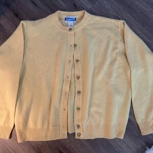 Pendleton Cream Wool Cardigan